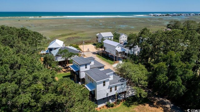 216 Brown Pelican Loop, Pawleys Island, SC 29585 - drone / aerial view of a nearby body of water