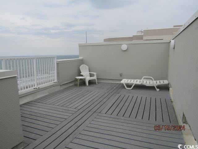 view of deck