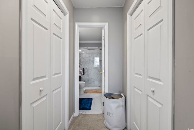 view of hallway