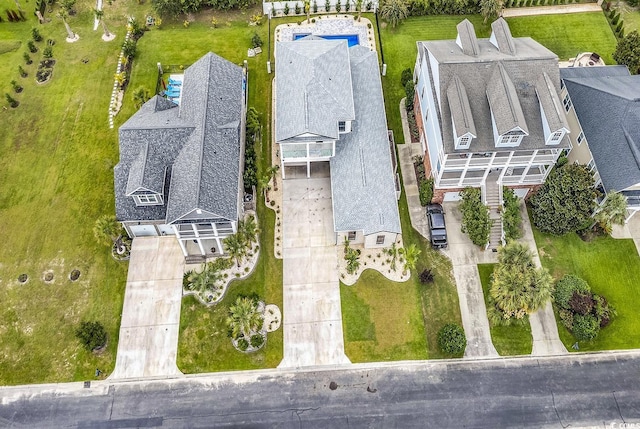 drone / aerial view