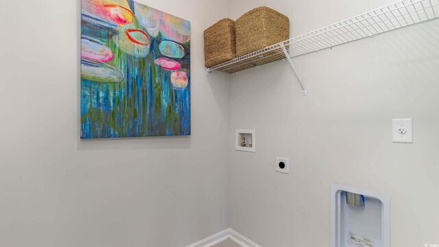 149 Pampa Dr, Loris, SC 29569 - laundry area with hookup for a washing machine and electric dryer hookup