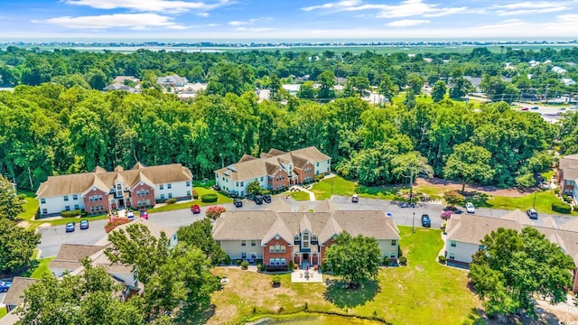 bird's eye view featuring a residential view