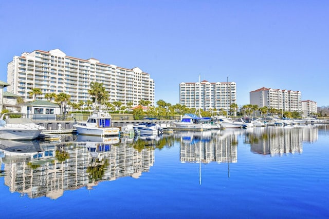 property view of water