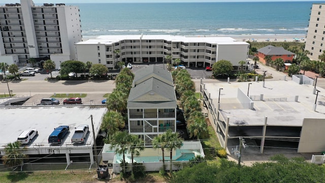 4314 S Ocean Blvd Unit B-1, North Myrtle Beach, SC 29582 - aerial view of apartment complex and a nearby body of water