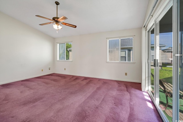 213 Birkdale Ln, Myrtle Beach, SC 29588 - empty room with carpet flooring and ceiling fan