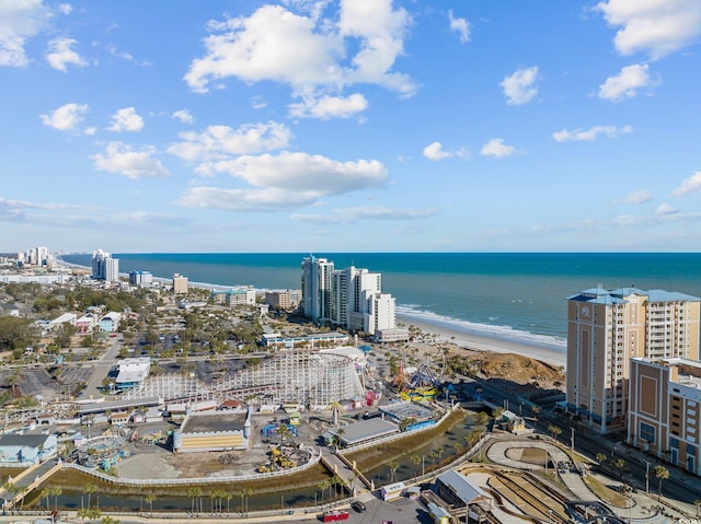 201 S Ocean Blvd Unit 1005, Myrtle Beach, SC 29577 - aerial view featuring a view of city and a water view
