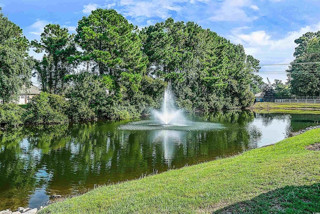 view of water feature