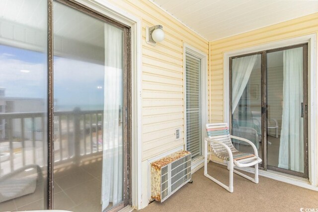 sunroom / solarium with visible vents