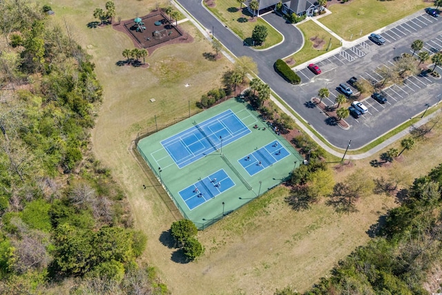 aerial view