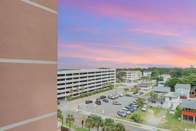 2701 S Ocean Blvd Unit 710, North Myrtle Beach, SC 29582 - aerial view at dusk