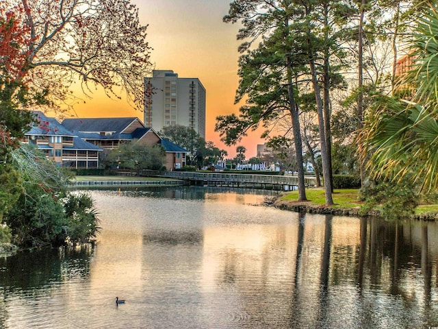 property view of water