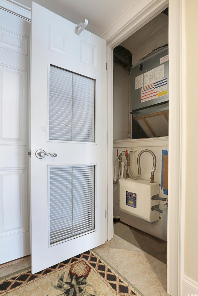 bathroom featuring tile patterned floors