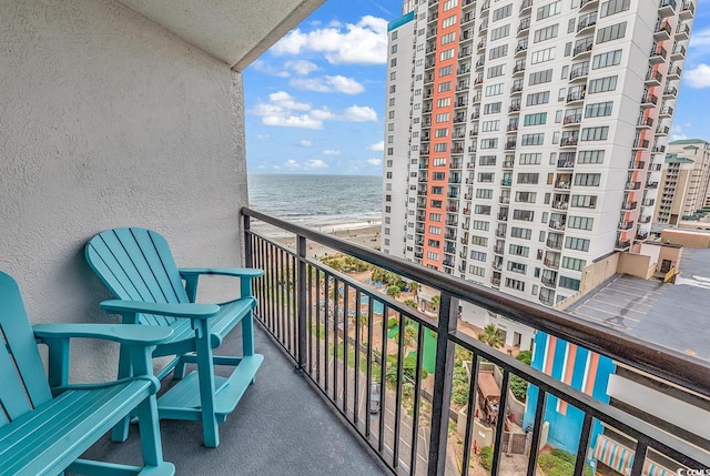 1501 S Ocean Blvd Unit 1150, Myrtle Beach, SC 29577 - balcony with a water view