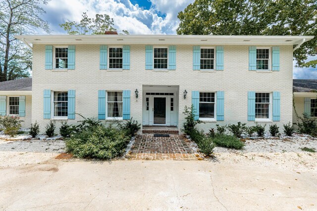 view of colonial home