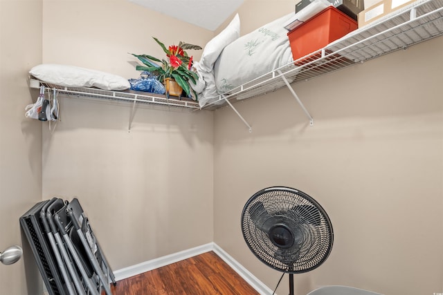 601 Hillside Dr N Unit 2903, North Myrtle Beach, SC 29582 - spacious closet featuring wood finished floors