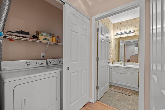 601 Hillside Dr N Unit 2903, North Myrtle Beach, SC 29582 - laundry area with independent washer and dryer