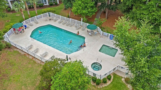 601 Hillside Dr N Unit 2903, North Myrtle Beach, SC 29582 - community pool with a patio area and a yard