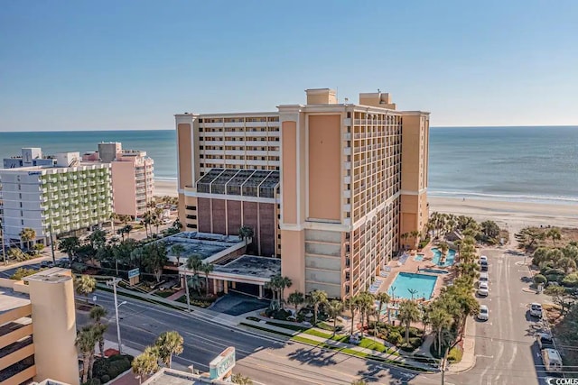 6900 Ocean Blvd N Unit 1410, Myrtle Beach, SC 29572 - exterior space with a water view