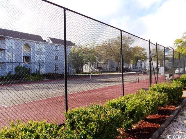 view of tennis court