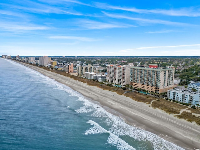 1321 S Ocean Blvd Unit 606, North Myrtle Beach, SC 29582 - drone / aerial view of expansive beach