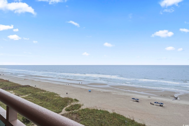 1321 S Ocean Blvd Unit 606, North Myrtle Beach, SC 29582 - water view with local beach