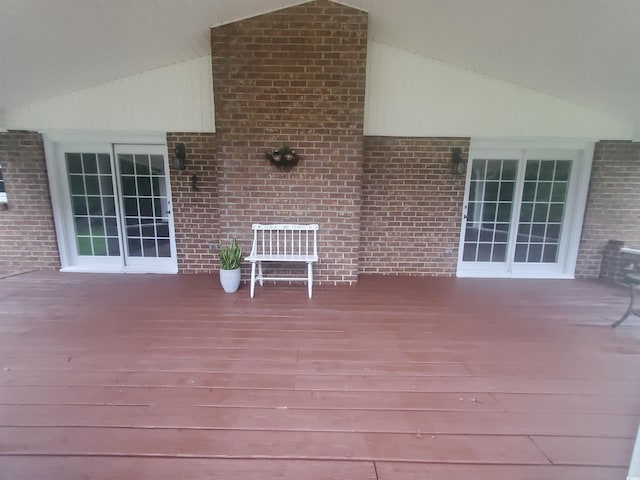 5864 Crestwood Dr, Myrtle Beach, SC 29578 - view of wooden deck