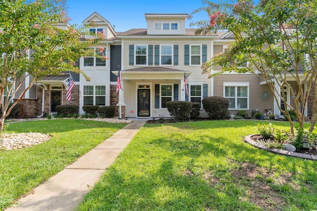 444 Papyrus Cir Unit 444, Little River, SC 29566 - view of front of house with a front lawn
