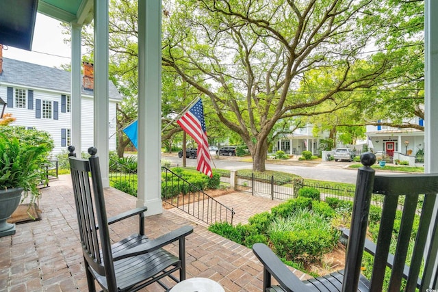 view of patio