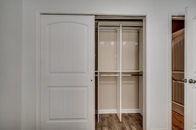 view of closet