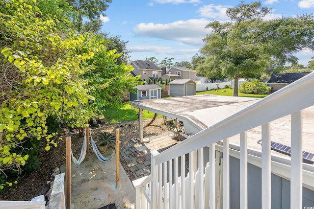 exterior space with a patio area