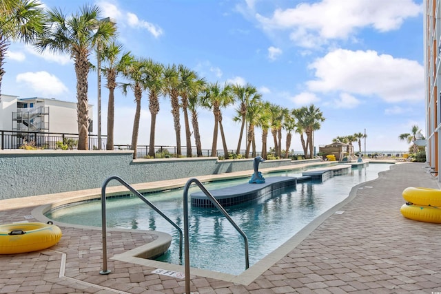 view of swimming pool