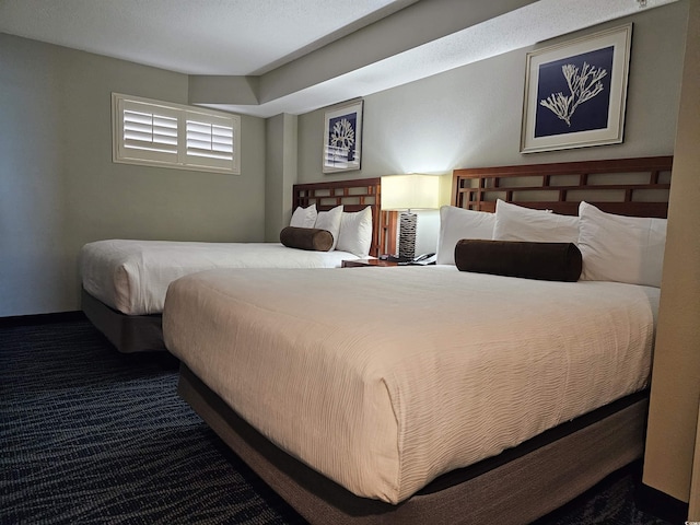 bedroom featuring carpet floors