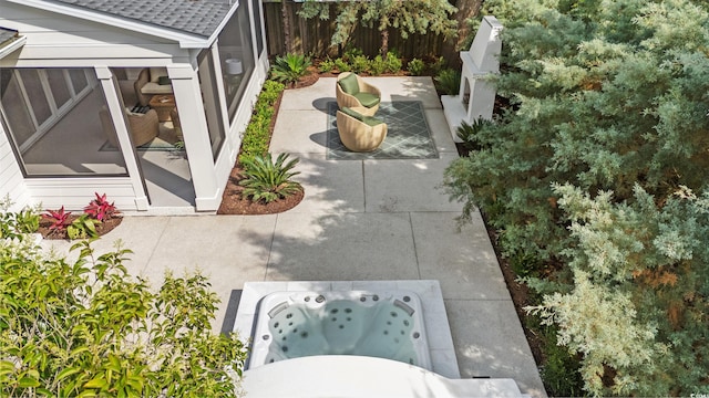 405 N Highland Way, Myrtle Beach, SC 29572 - exterior view of a hot tub