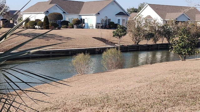 view of water feature