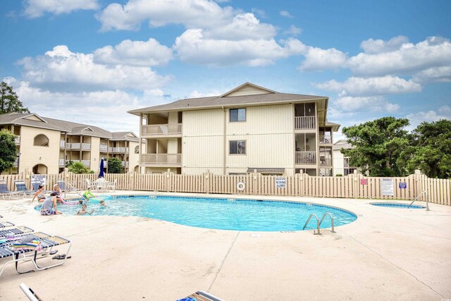 4103 Pinehurst Cir Unit Bb-12, Little River, SC 29566 - community pool with a patio area