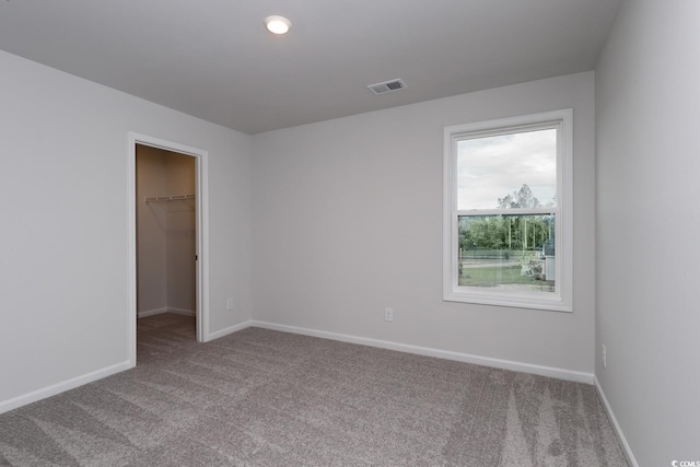 empty room with carpet floors