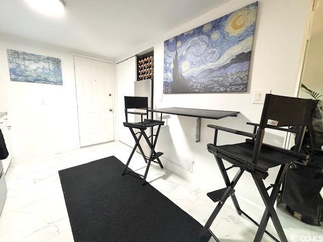 6850 Blue Heron Blvd Unit 106, Myrtle Beach, SC 29588 - living room with a wall mounted air conditioner