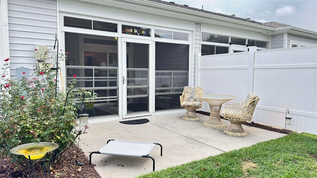 view of patio