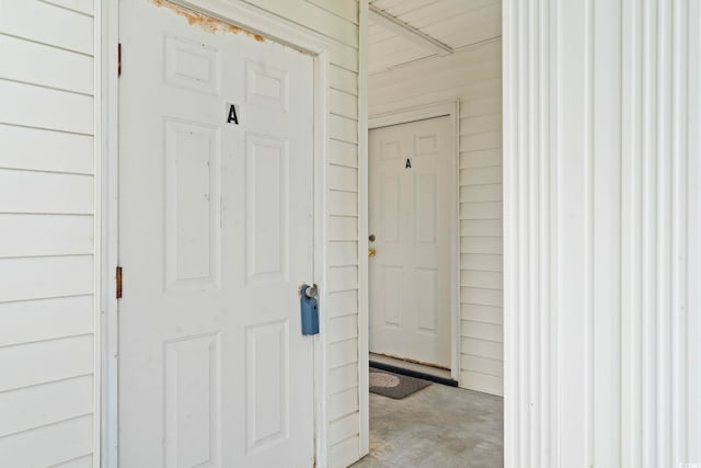 view of hallway