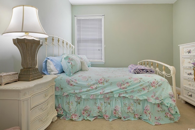 bedroom featuring carpet flooring