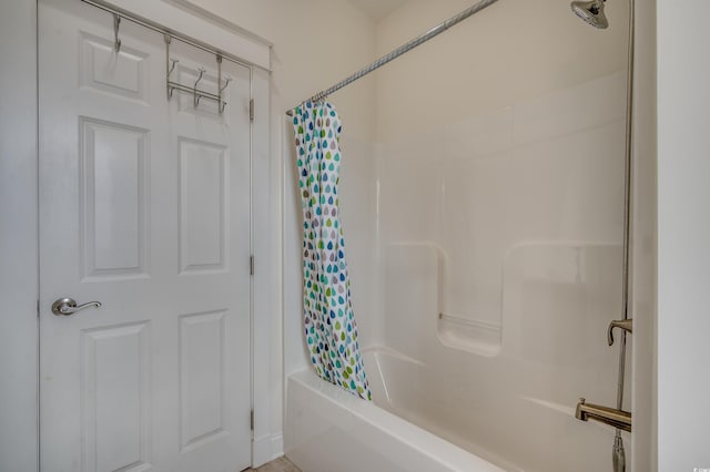 1348 Peterson St, Myrtle Beach, SC 29577 - full bathroom with shower / bathtub combination with curtain
