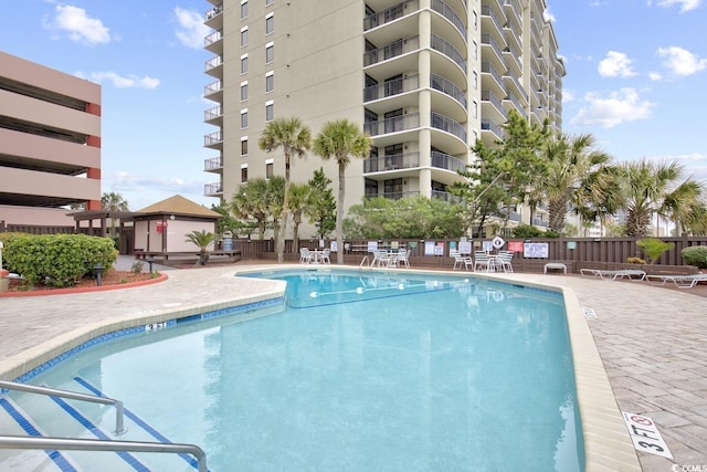5308 N Ocean Blvd Unit 812, Myrtle Beach, SC 29577 - community pool with a patio
