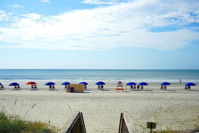 water view with a beach view