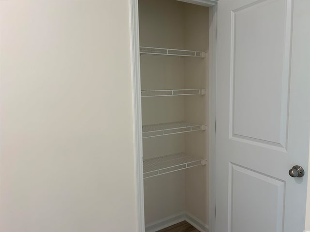 view of closet