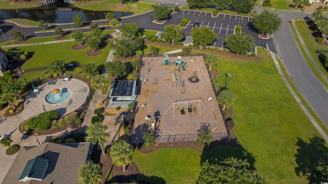 drone / aerial view