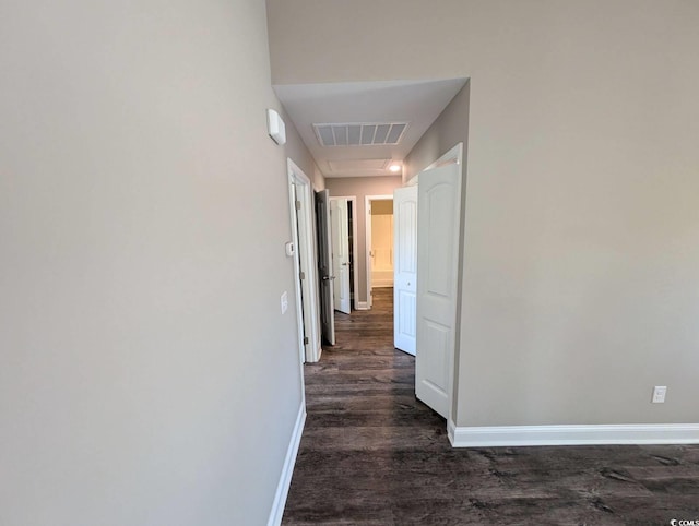 TBD1 Mineral Springs Rd, Conway, SC 29527 - corridor with baseboards and dark wood finished floors