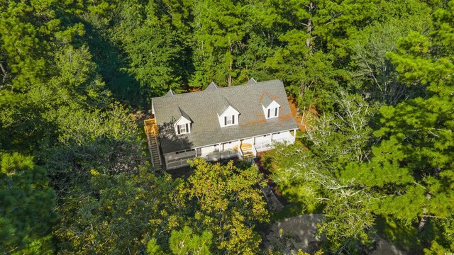 3758 Loblolly Ave, Little River, SC 29566 - aerial view featuring a forest view