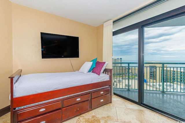 201 74th Ave N Unit 1002, Myrtle Beach, SC 29572 - bedroom with access to outside