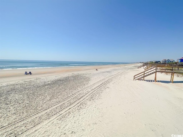 water view with a beach view