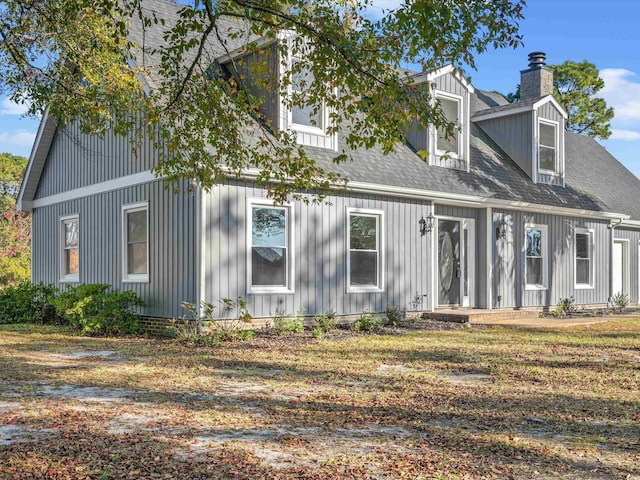 view of cape cod house